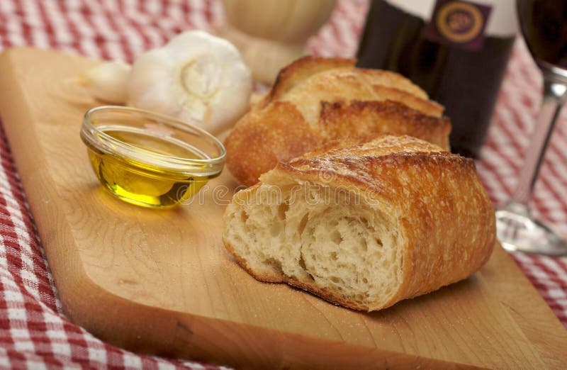 Sourdough Bread on Cutting Board