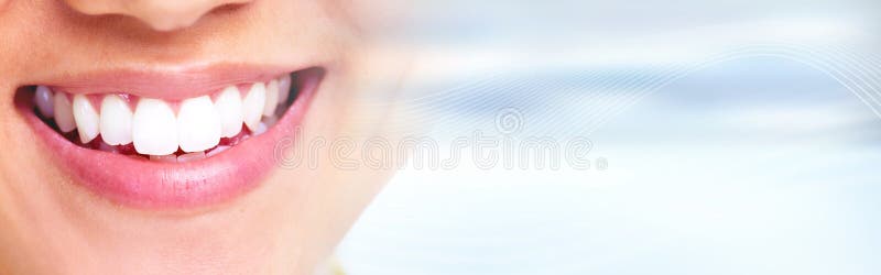 Sourire sain blanc photos libres de droits Sourire sain blanc photos libres de droits
