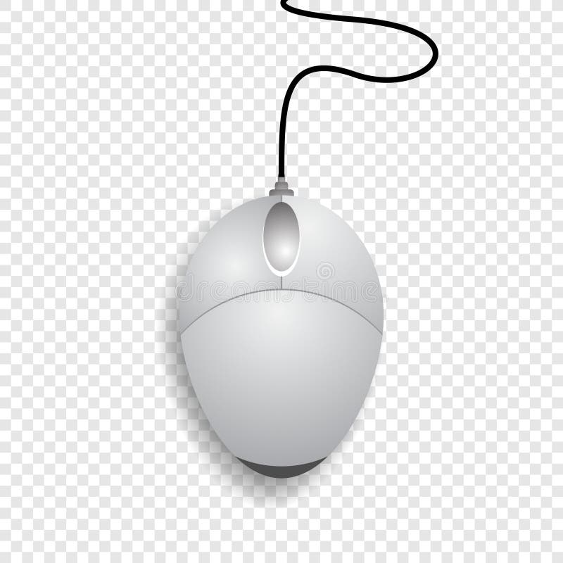 Souris d'isolement d'ordinateur illustration libre de droits Souris d'isolement d'ordinateur illustration libre de droits
