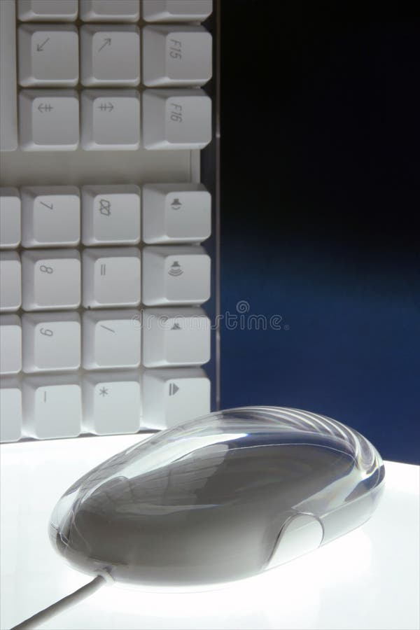 Souris et clavier photo libre de droits Souris et clavier photo libre de droits
