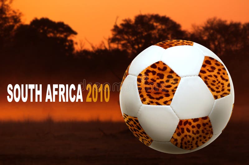 South Africa world cup stock photo. Image of isolated 14150794