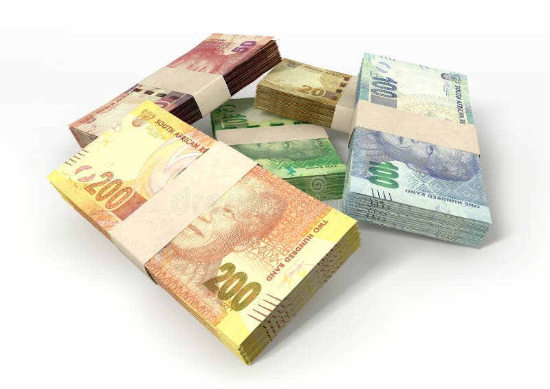 South African Rand Notes Bundles Stack Editorial Photo Illustration south-african-rand-notes-bundles-stack-editorial-photo-illustration