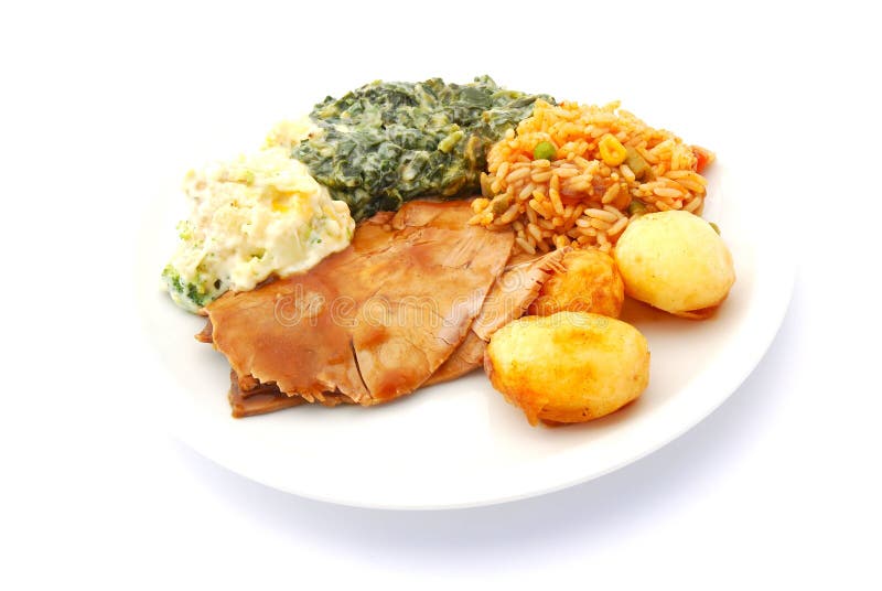 South African Sunday lunch stock photo. Image of africa - 8665006