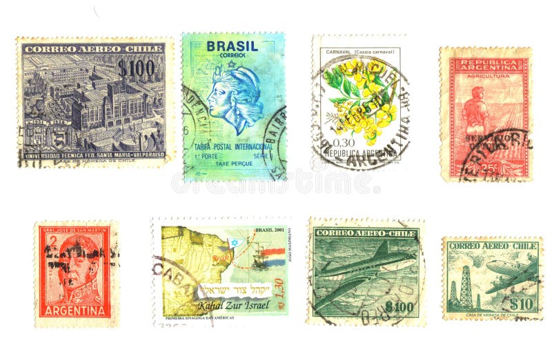 South american stamps