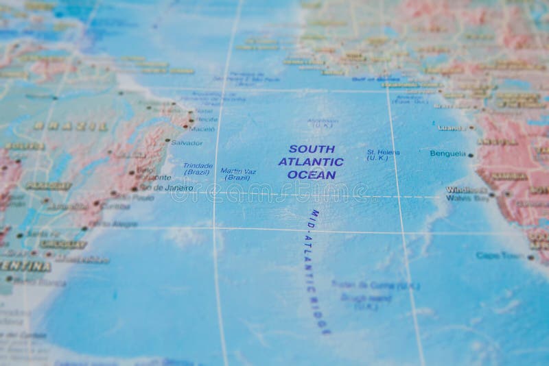 27 A Map Of The Atlantic Ocean - Map Online Source