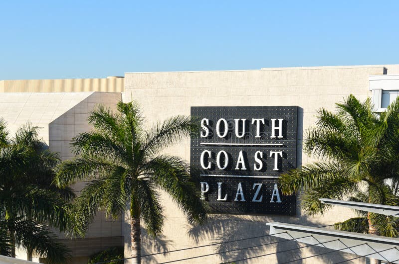 South Coast Plaza Costa Mesa Editorial Stock Photo - Image of