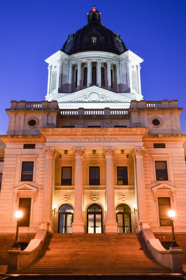 South Dakota State Capitol Complex Stock Image Image of dome, state