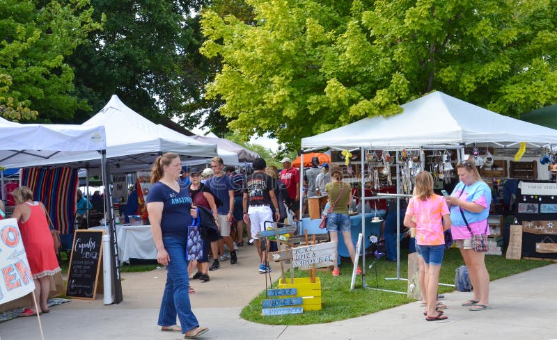 South Haven National Blueberry Festival Editorial Stock Photo Image