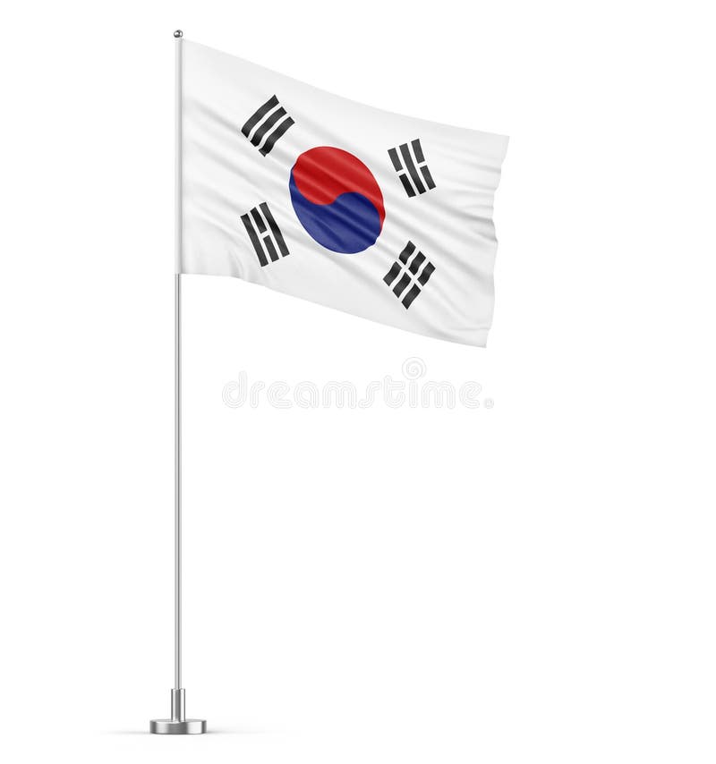 south korea flag south korea flag