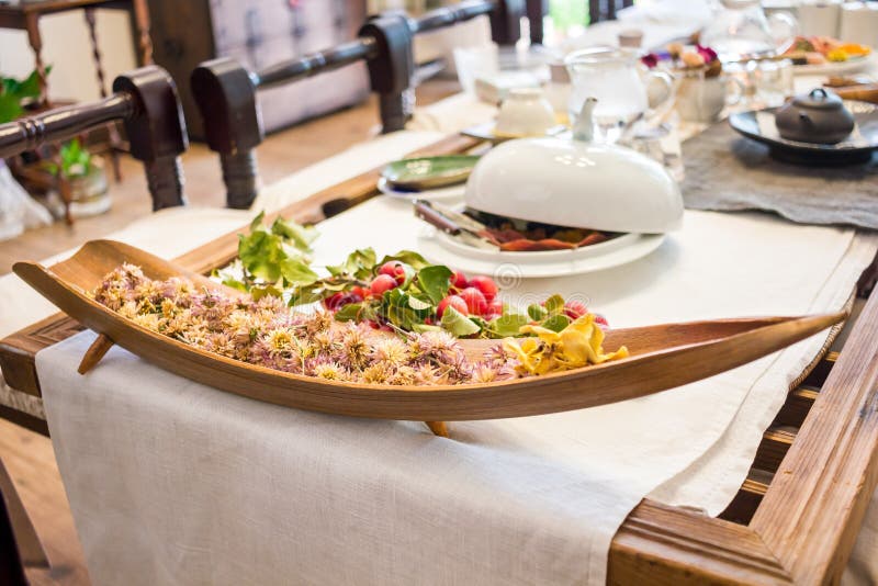 Korean tea ceremony table stock image. Image of bamboo 61297645