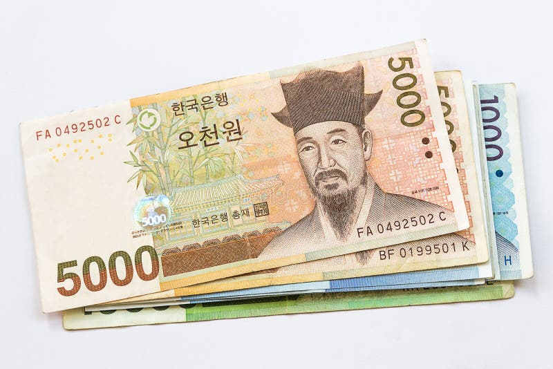 South Korean Won currency