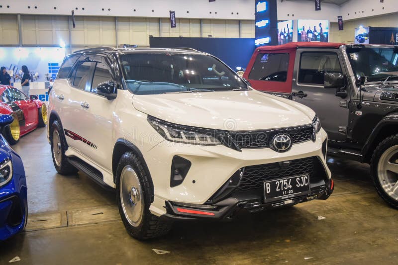 Modified Toyota Fortuner SUV in the Elite Showcase Editorial
