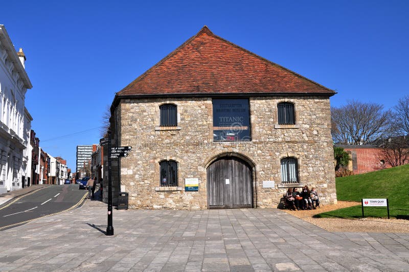 Southampton maritimt museum, UK royaltyfri foto Southampton maritimt museum, UK royaltyfri foto