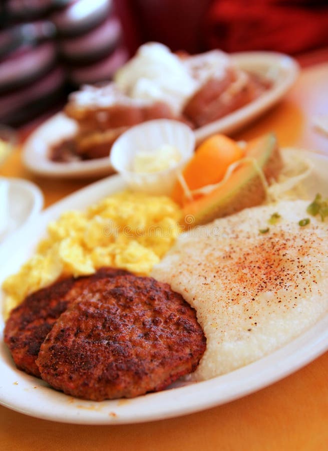 Southern Breakfast Platter 2 Stock Photo Image of southern, fried
