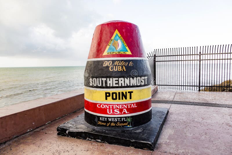 Southernmost Point marker, Key West, USA