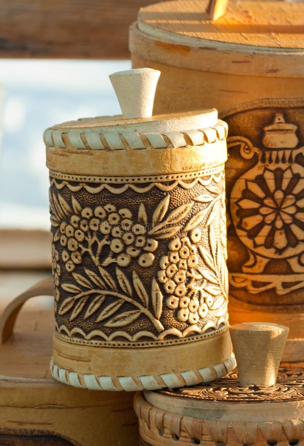 Souvenir. stock photo. Image of subject, vessel, birch 15117942