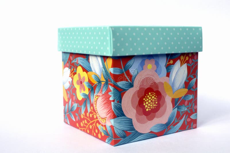 Souvenir box stock photo. Image of birthday, colors, brightness 34332714