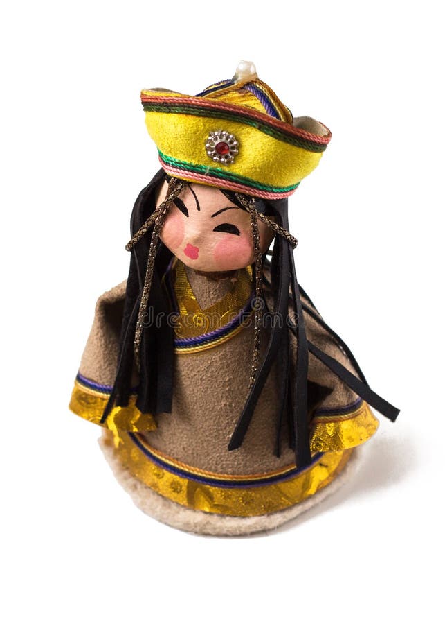 Souvenir doll Buryat-Mongolian girl