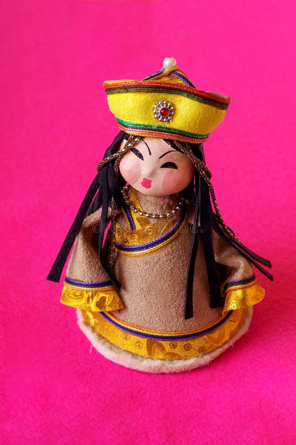 Souvenir doll from Buryatia