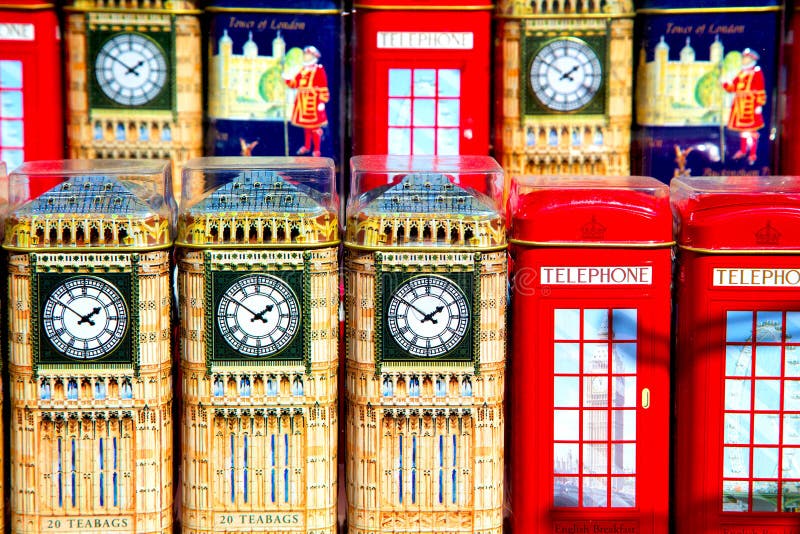 Souvenir En Angleterre Londres Obsolète Photo stock Image du