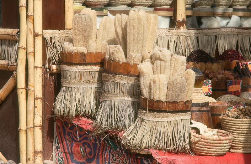 Souvenir shop in Egypt