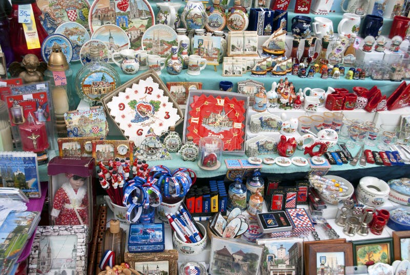 Souvenirs editorial image. Image of croatia, bell, puppets 25873470