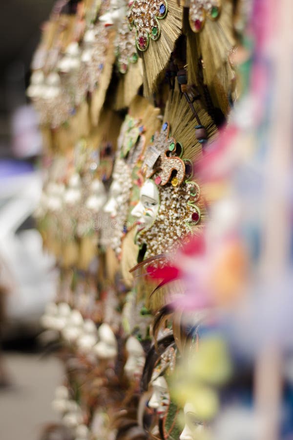 Souvenirs in Davao during Kadayawan Festival 2018 Editorial Stock Image