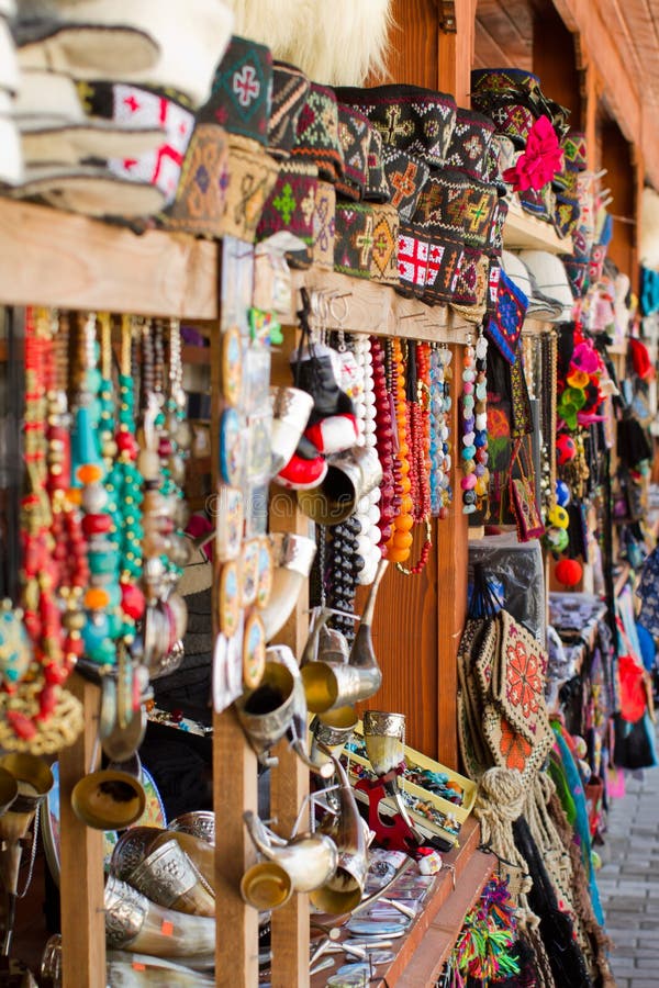 Souvenirs Market In Tbilisi, Stock Photo Image 26193172