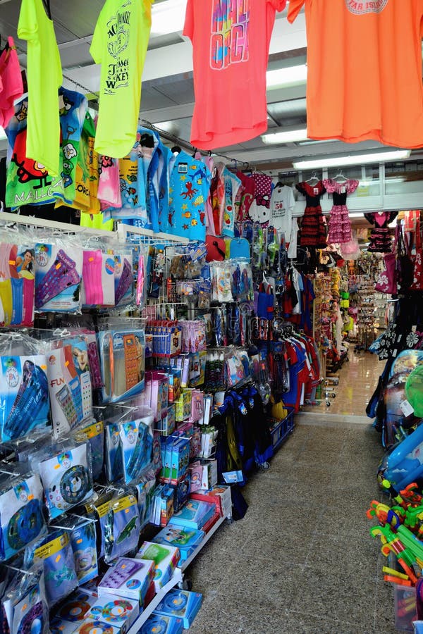 Souvenirs Shop in Alcudia, Majorca Editorial Photo Image of spain