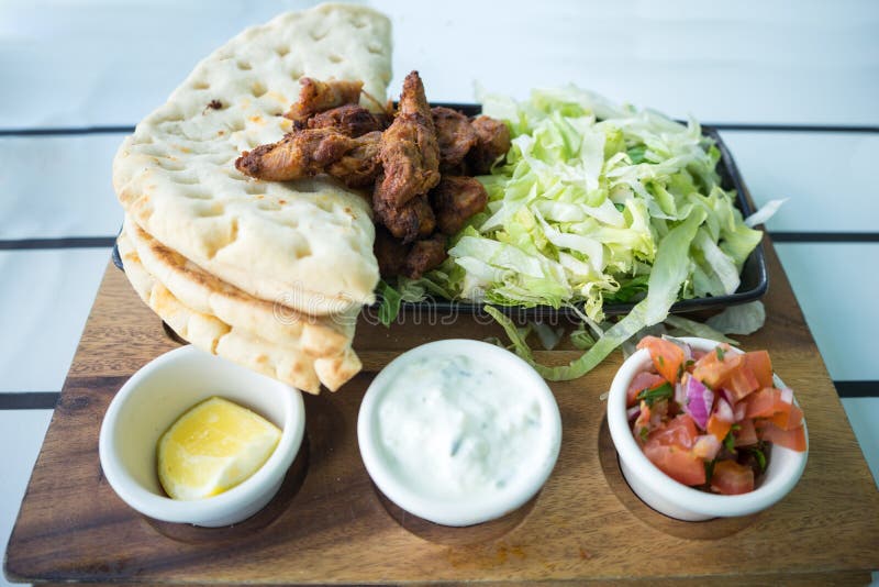 Souvlaki greco immagini stock libere da diritti Souvlaki greco immagini stock libere da diritti