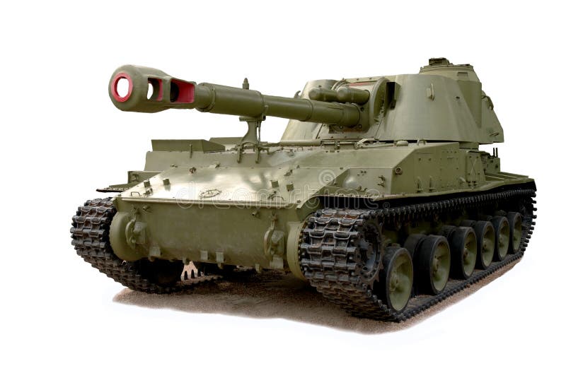 Soviet self-propelled howitzer