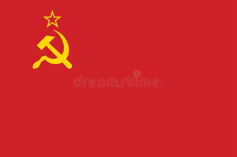 Flag of Soviet Union and Russian Empire Stock Illustration - Illustration  of national, seal: 113584563