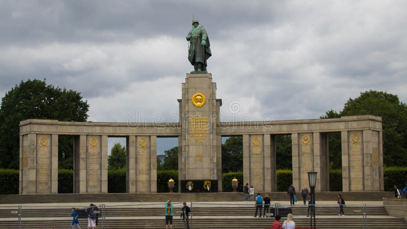 Soviet World War II Memorial In Berlin Editorial Stock Image Image Of soviet-world-war-ii-memorial-in-berlin-editorial-stock-image-image-of