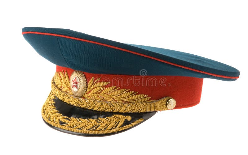 Sowjetische Armeeschutzkappe lizenzfreies stockfoto Sowjetische Armeeschutzkappe lizenzfreies stockfoto