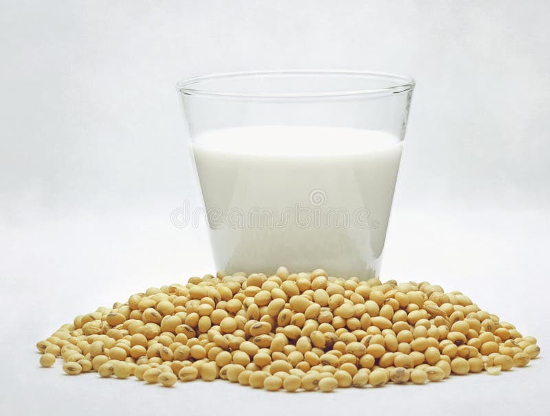Soy milk with beans stock photo. Image of cuisine, soya 41293304