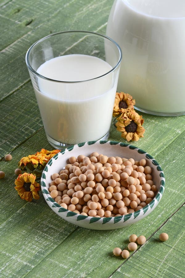 Soy milk stock image. Image of isolated, asia, grain 35635461