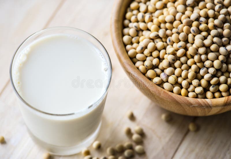 Soya Beans And Milk Picture. Image 118290583