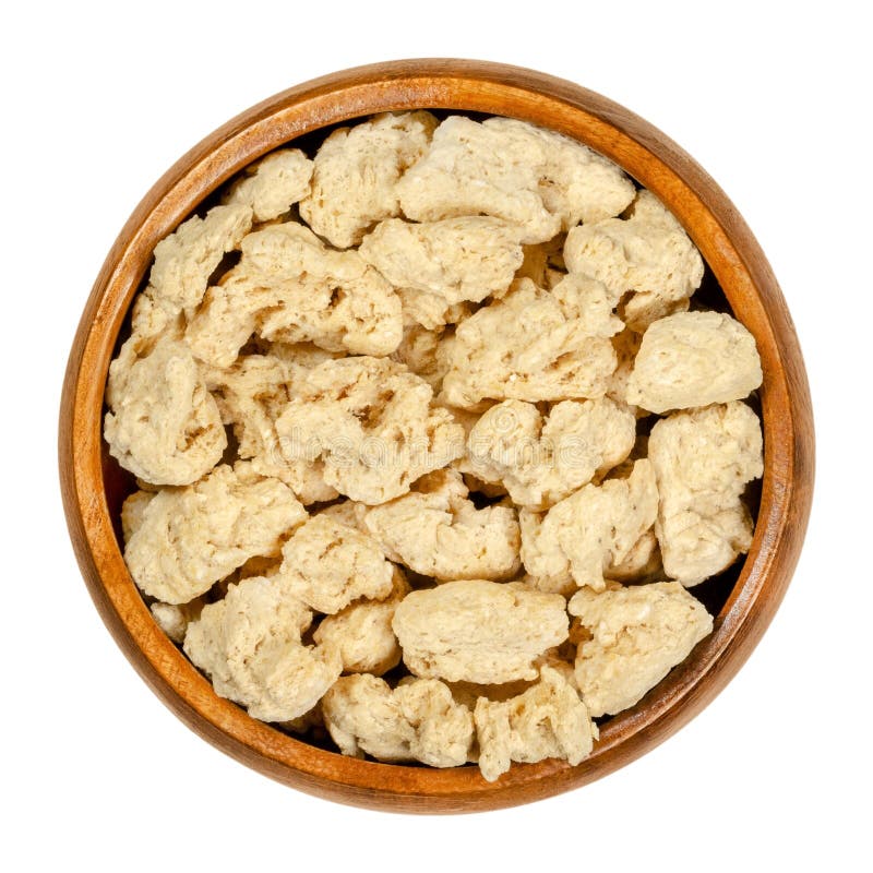 Soy Protein Chunks stock image. Image of soya, health 28336111