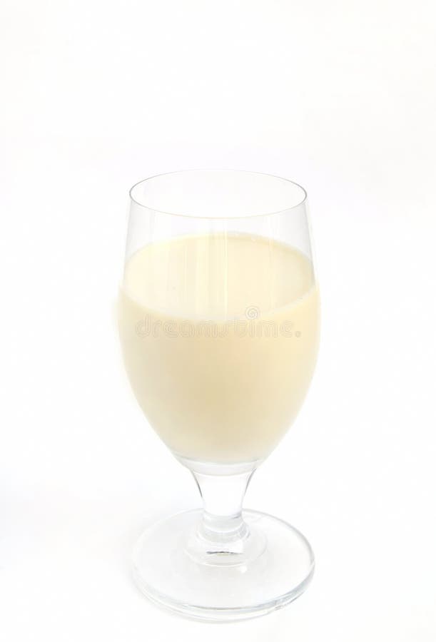 Pouring Milk in a Wine Glass Stock Photo Image of healthy, milk 3934482