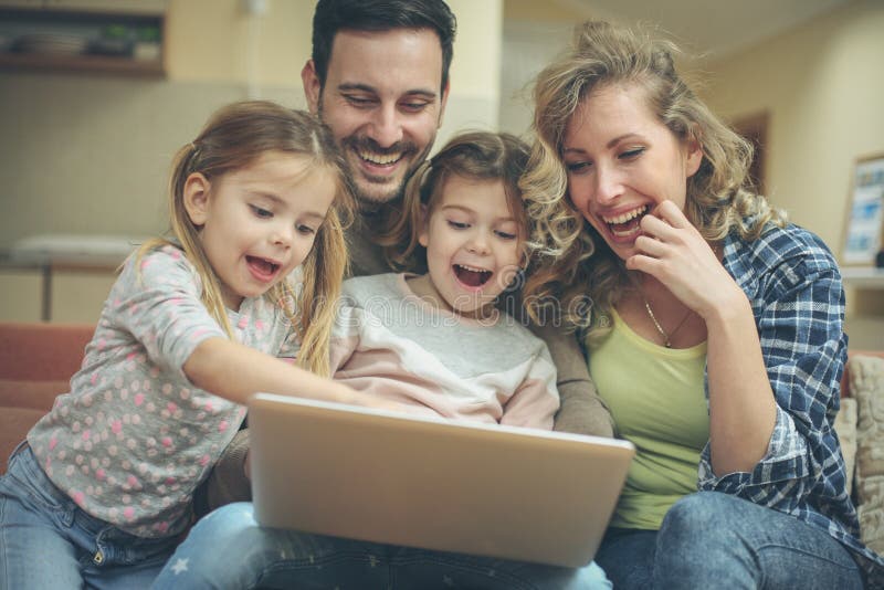 Soziales Netz besetzte meine Familie stockfoto Soziales Netz besetzte meine Familie stockfoto