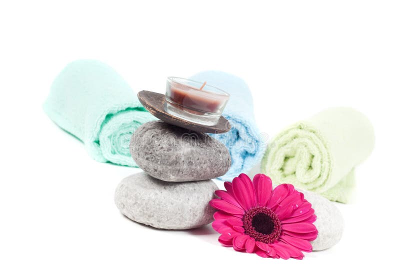 Spa accessories stock image. Image of meditation, health 16106883