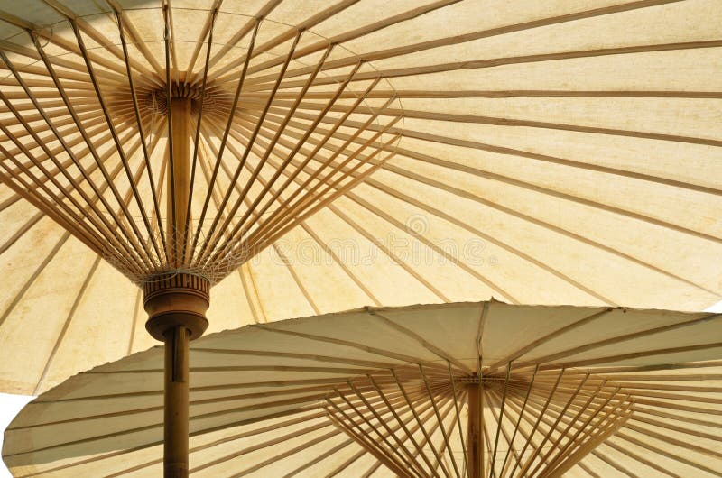 Spa bamboo umbrella