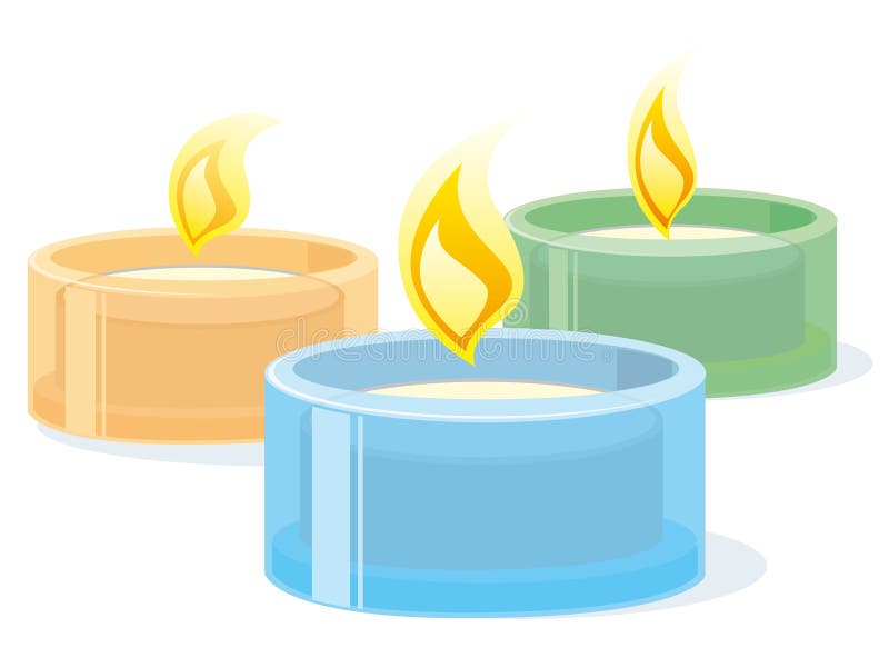 Spa candles