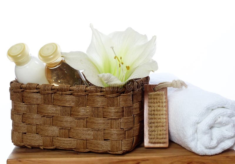 Spa Decoration Soap, Lotion, Towel Stock Image Image of hotel