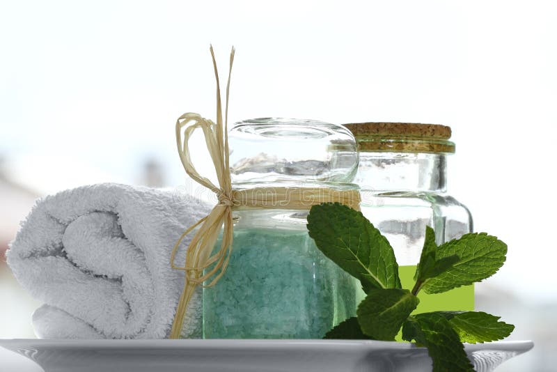 Spa Concept Towels Oils Body Scrub Pamper Beauty Wellness Hygiene Stock  Photo - Image of salon, scrub: 108379684