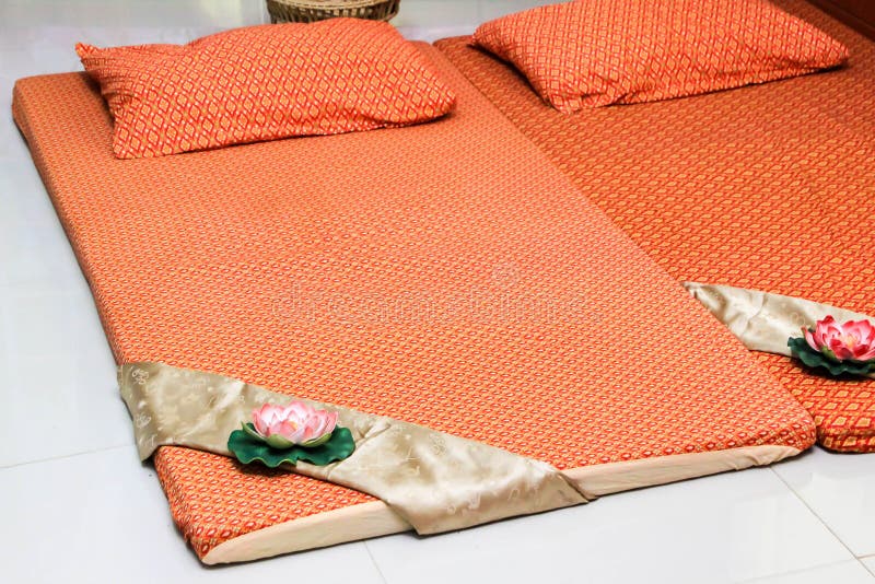 Spa Massage Bed thailand. stock photo. Image of ocean 102569182