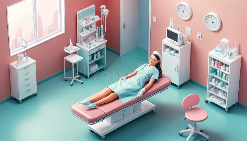 Spa medicale generata dall'AIG royalty illustrazione gratis
