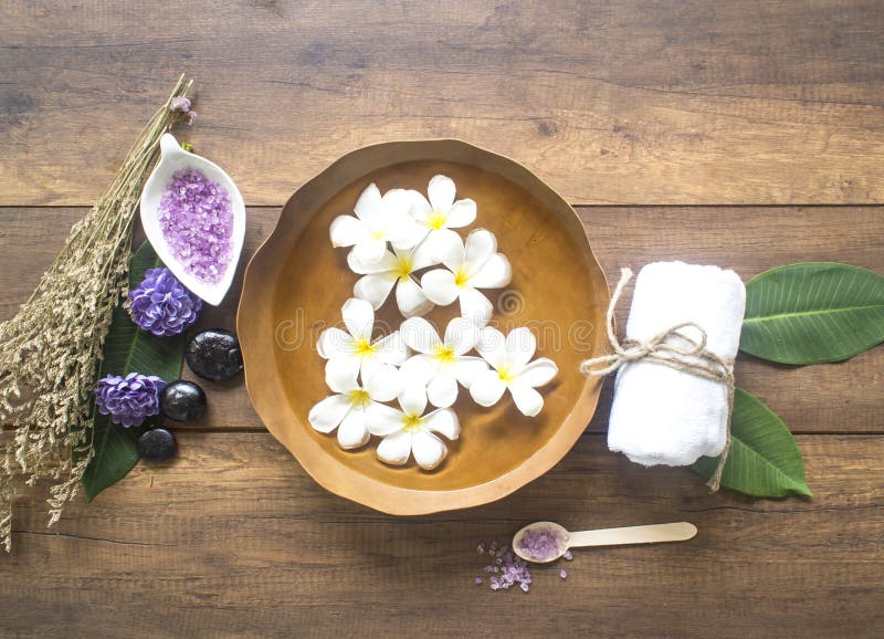 Spa Scrub Treatment and Massage, Thailand, Soft Focus Stock Photo
