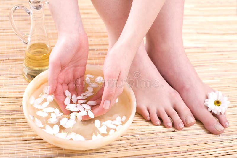 Spa treatment royalty free stock photography