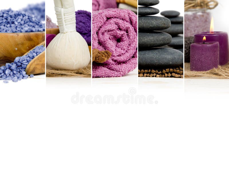 Spa Wellness Mix royalty free stock photography Spa Wellness Mix royalty free stock photography